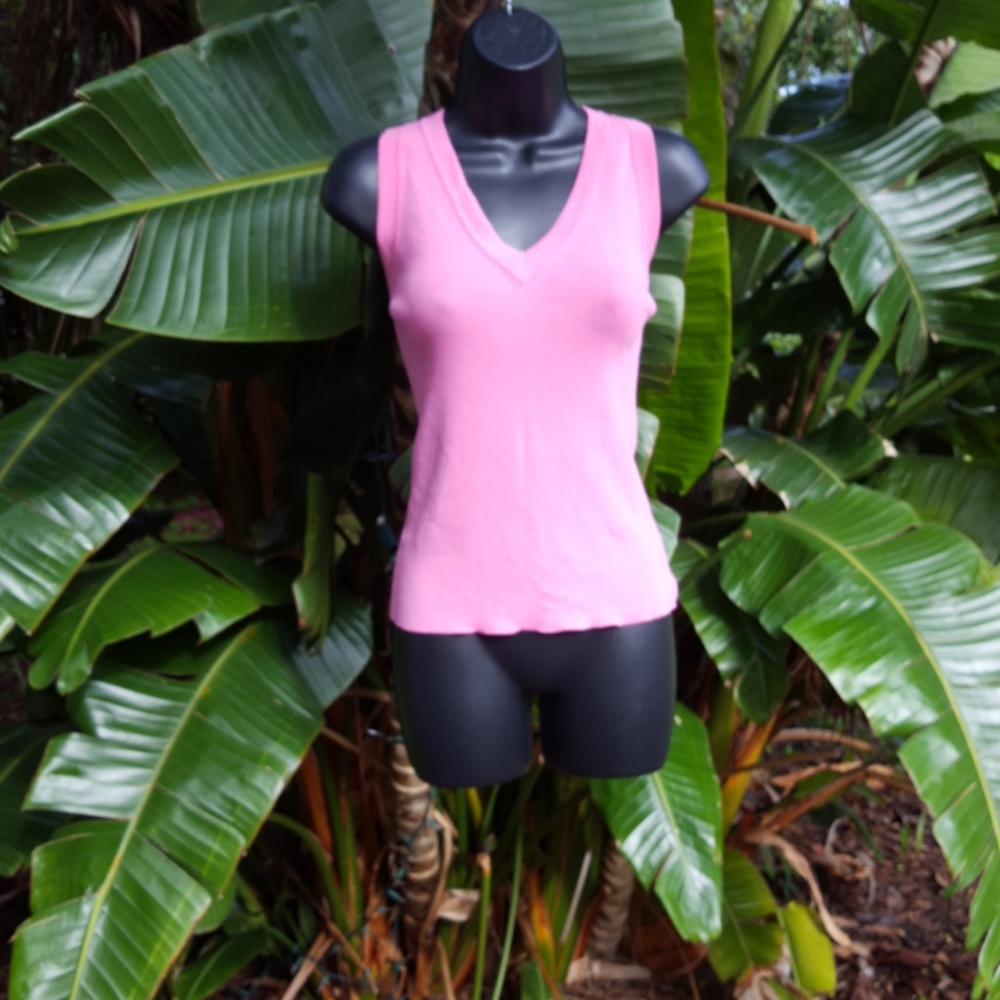 Knit halter look top